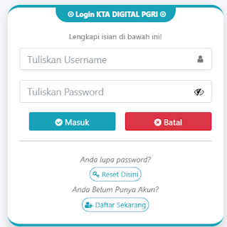 Register PGRI Papua Barat - Persatuan Guru Republik Indonesia Cabang Papua Barat